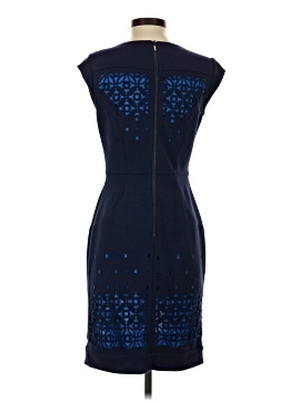 laundry by shelli segal blue lace dress Laundry by Shelli Segal Lace Dress Size 6 Navy Blue Cocktail Knee Length  NWT New