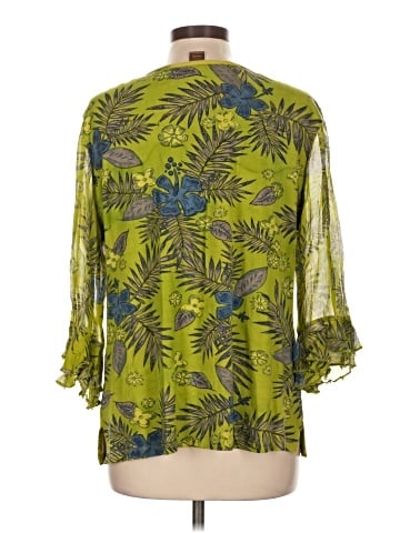 MULTIPLES 3/4 Sleeve Blouse (view 2)