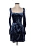 Mi ami Blue Cocktail Dress Size S - photo 1