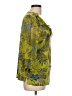 MULTIPLES 100% Rayon Green 3/4 Sleeve Blouse Size XL - photo 4