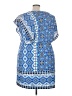 Chico's Print Blue Casual Dress Size XXL (4) - photo 2