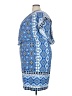 Chico's Print Blue Casual Dress Size XXL (4) - photo 5