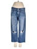 Adriano Goldschmied 100% Cotton Graphic Blue Jeans Size 25 waist - photo 1