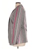 River Island Stripes Gray Blazer Size 14 - photo 5