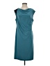 Nine West Color Block Teal Cocktail Dress Size S (estimated) - photo 1