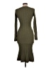Bebe Green Casual Dress Size L - photo 2