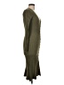 Bebe Green Casual Dress Size L - photo 4
