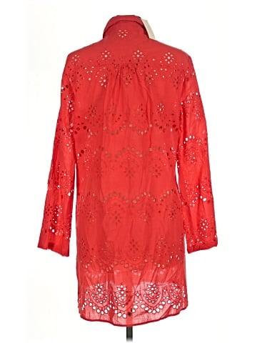 Adiva 3/4 Sleeve Button-Down Shirt (view 2)