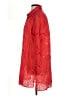 Adiva 100% Cotton Red 3/4 Sleeve Button-Down Shirt Size L - photo 5