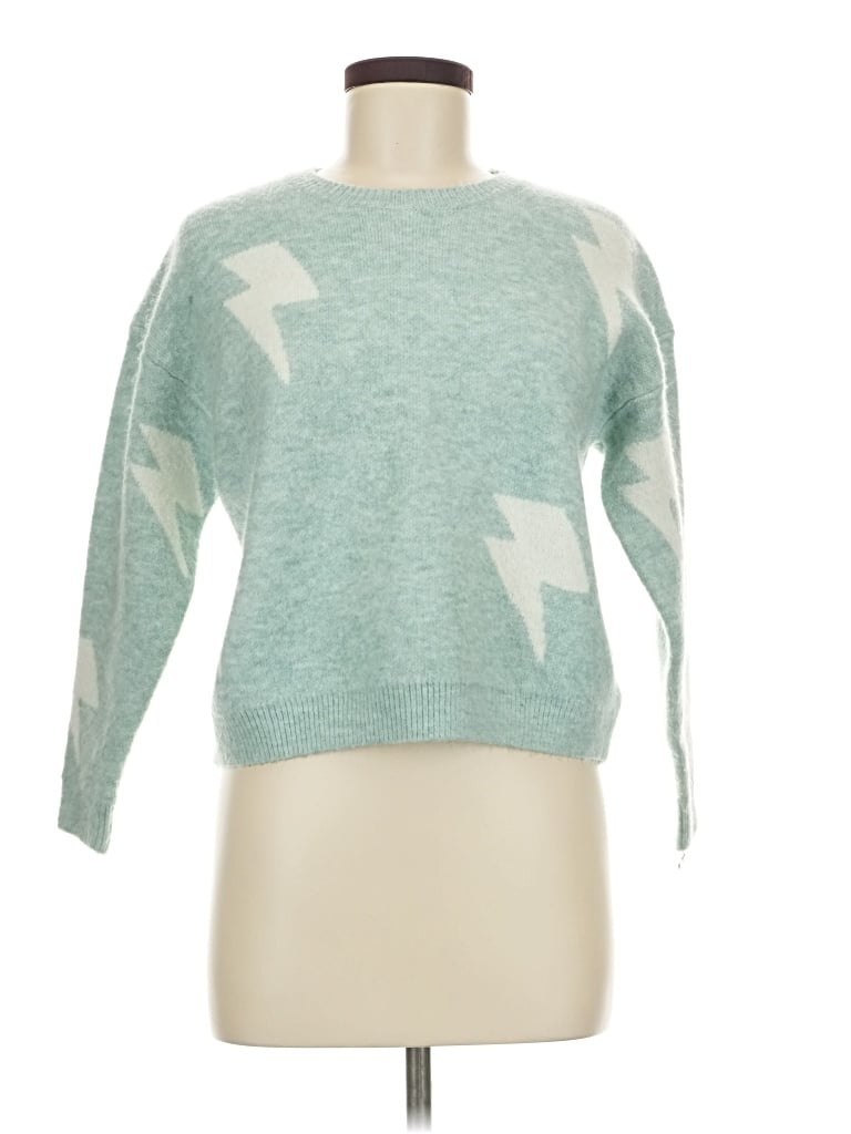 Pre-owned Storia Pullover Sweater In Green