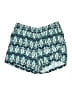 Wildfox 100% Rayon Print Teal Shorts Size XL - photo 1