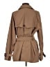 Uniqlo 100% Polyester Tan Trenchcoat Size M - photo 2