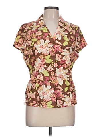 Tommy Bahama Short Sleeve Silk Top (view 1)
