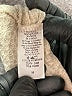 Hummingbird Tan Long Sleeve Blouse Size M - photo 8