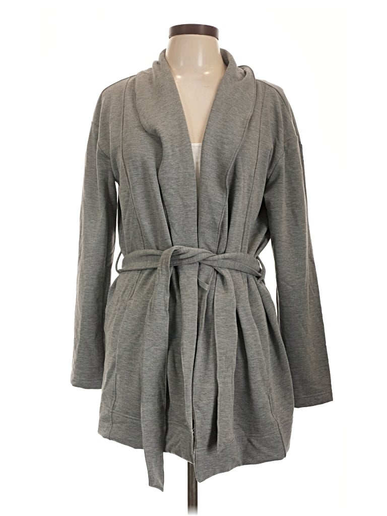 State Of Day Cardigan Sweater In Gray