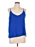 Meraki 100% Polyester Blue Sleeveless Top Size L - photo 1