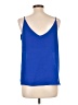 Meraki 100% Polyester Blue Sleeveless Top Size L - photo 2