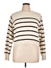 Melrose and Market Stripes Ivory Pullover Sweater Size XL - photo 1