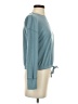 Pink Rose Teal Pullover Sweater Size S - photo 4