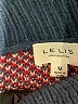 Le Lis 100% Polyester Print Blue Pullover Sweater Size M - photo 7