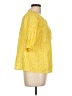Boden 100% Cotton Yellow Short Sleeve Blouse Size 10 - photo 4