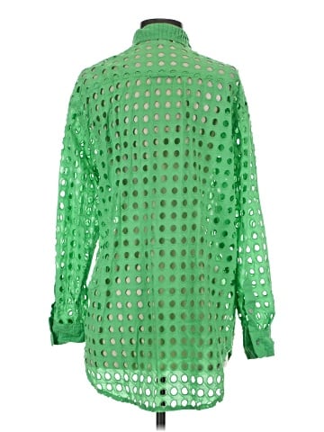 Solid & Striped Long Sleeve Blouse (view 2)