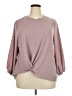 Como Blu Pink 3/4 Sleeve Top Size 2X - photo 1