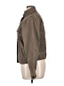 Torrid 100% Cotton Solid Brown Jacket Size 1X Plus (1) - photo 5