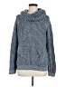 Hippie Laundry 100% Acrylic Tweed Blue Pullover Sweater Size M - photo 1