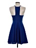 Lulus 100% Polyester Solid Blue Cocktail Dress Size S - photo 2