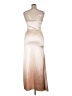 FAERIESTY Metallic Tan Cocktail Dress Size XL - photo 2
