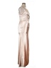 FAERIESTY Metallic Tan Cocktail Dress Size XL - photo 4