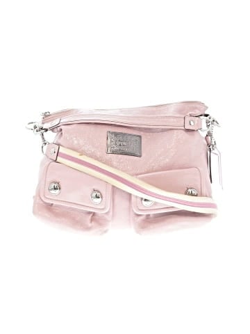 Coach Heart Poppy Leather Crossbody Bag (view 1)