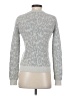 Theory Paisley Silver Wool Pullover Sweater Size P (petite) - photo 2