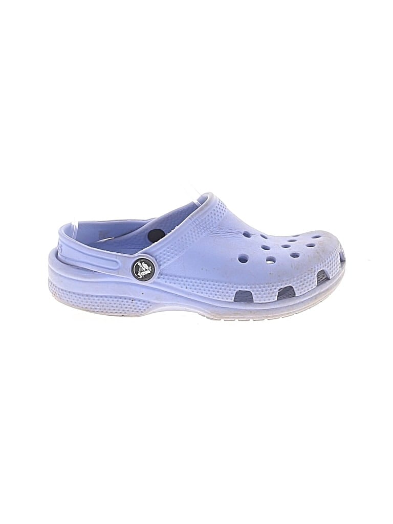 Pre-owned Crocs Kids' Clogs In Blue