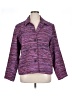 Coldwater Creek Tweed Purple Blazer Size XL (estimated) - photo 1