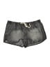 No Boundaries Gray Denim Shorts Size 3X - photo 1