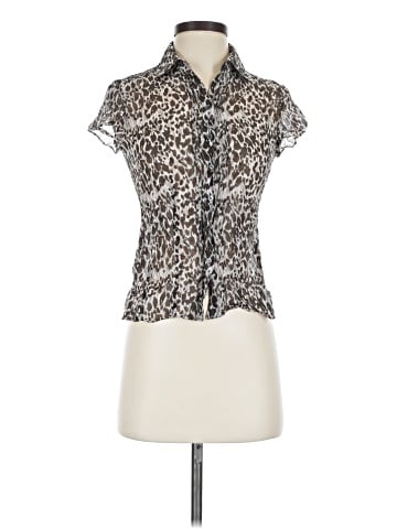 Ann Taylor Factory Short Sleeve Blouse (view 1)