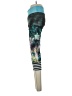 Onzie Graphic Teal Yoga Pants Size XS - photo 5