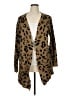 Amaryllis Animal Print Tan Cardigan Size XL - photo 1