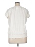 New York Laundry 100% Polyester Ivory Short Sleeve Blouse Size XL - photo 2