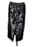 Who What Wear 100% Polyester Silver Formal Skirt Size XS - photo 2