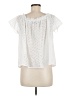 Generation Love 100% Cotton White Short Sleeve Blouse Size M - photo 2