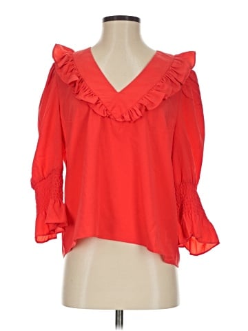 French Connection 3/4 Sleeve Blouse (view 1)