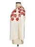 Tory Burch 100% Polyester Ivory 3/4 Sleeve Blouse Size 8 - photo 5