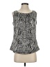 Kenneth Cole REACTION Silver Sleeveless Blouse Size S - photo 1