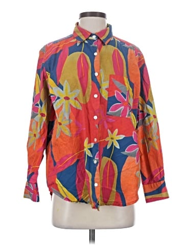 AP.NY Long Sleeve Button-Down Shirt (view 1)