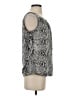 Kenneth Cole REACTION Silver Sleeveless Blouse Size S - photo 4