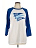 Bella + Canvas Blue 3/4 Sleeve T-Shirt Size L - photo 1