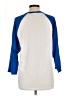 Bella + Canvas Blue 3/4 Sleeve T-Shirt Size L - photo 2